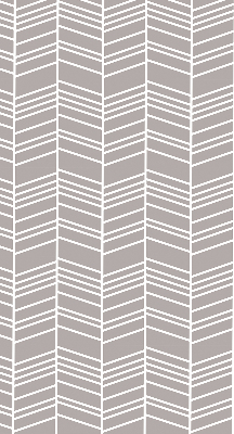 Store enrouleur occultant avec motif sapins blancs