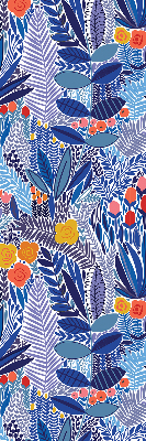 Store fenêtre intérieur avec plantes colorées