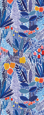 Store fenêtre intérieur avec plantes colorées