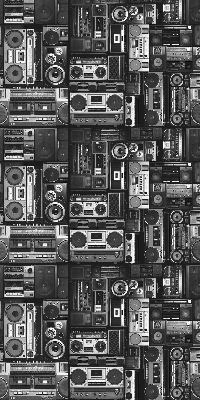 Store occultant fenêtre pour haut-parleurs radio