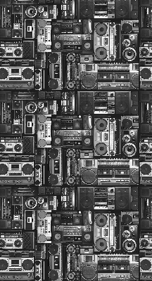 Store occultant fenêtre pour haut-parleurs radio