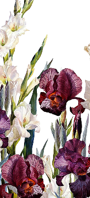 Store fenêtre intérieur petites fleurs