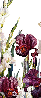 Store fenêtre intérieur petites fleurs