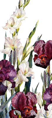 Store fenêtre intérieur petites fleurs