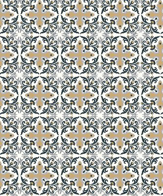 Store enrouleur occultant à carreaux marocains