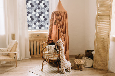 Store occultant fenetre à nid d'abeilles