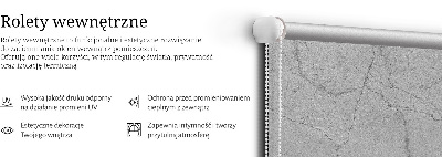 Store fenêtre intérieur en marbre gris
