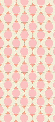 Store enrouleur occultant avec motif d’yeux abstraits
