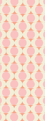 Store enrouleur occultant avec motif d’yeux abstraits