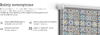 Store fenêtre intérieur mandala