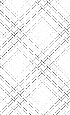 Store enrouleur occultant rectangulaire, avec un motif de rectangle à côté d'un rectangle