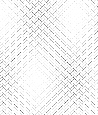 Store enrouleur occultant rectangulaire, avec un motif de rectangle à côté d'un rectangle