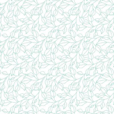 Store fenêtre intérieur en feuilles turquoise