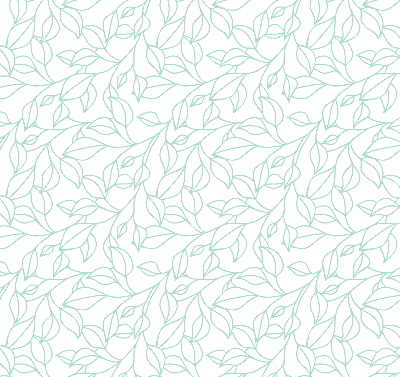 Store fenêtre intérieur en feuilles turquoise