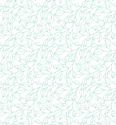 Store fenêtre intérieur en feuilles turquoise
