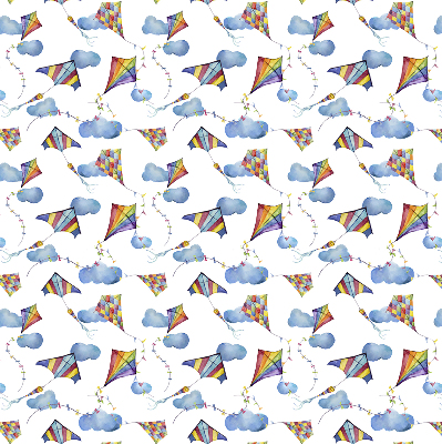 Store enrouleur occultant cerfs-volants colorés