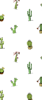 Store fenêtre intérieur cactus