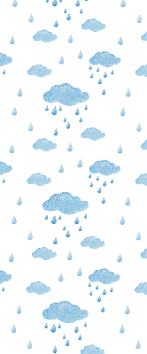 Store enrouleur occultant nuages et pluie