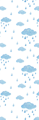 Store enrouleur occultant nuages et pluie