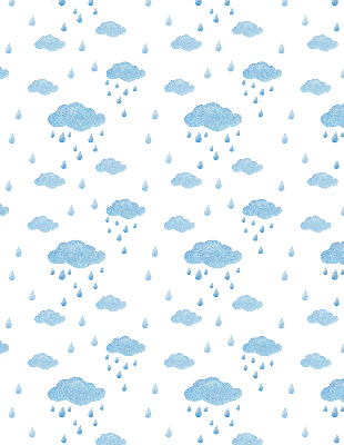 Store enrouleur occultant nuages et pluie