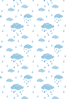 Store enrouleur occultant nuages et pluie