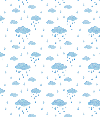 Store enrouleur occultant nuages et pluie