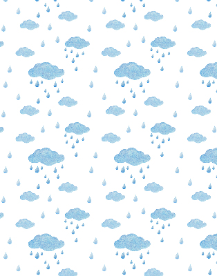 Store enrouleur occultant nuages et pluie