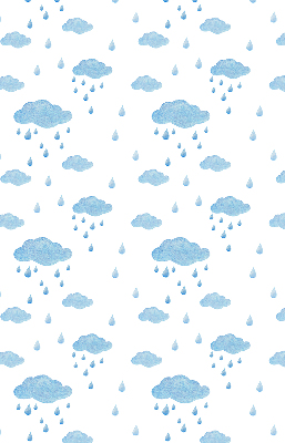 Store enrouleur occultant nuages et pluie