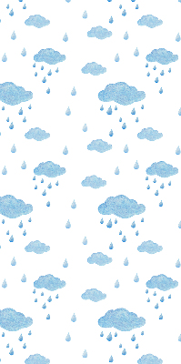 Store enrouleur occultant nuages et pluie