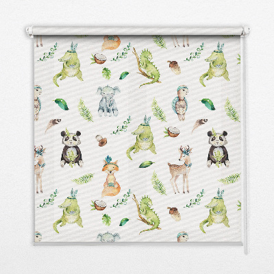 Store fenêtre intérieur pour animaux et plantes