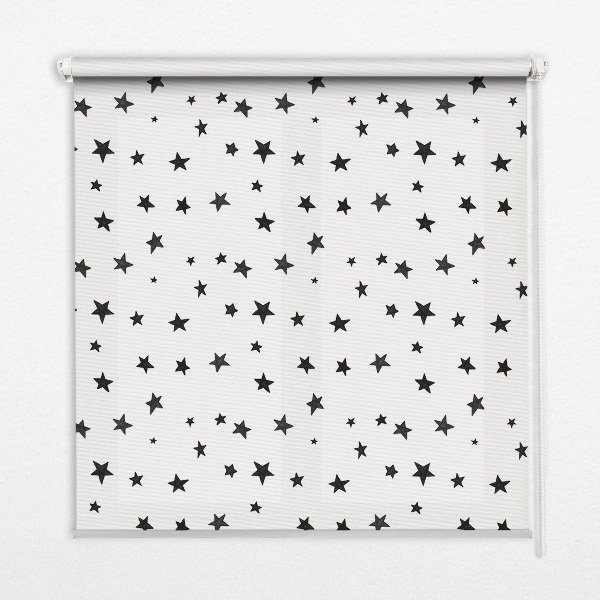 Store occultant fenêtre étoiles
