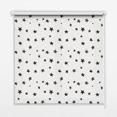Store occultant fenêtre étoiles
