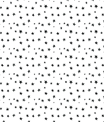 Store occultant fenêtre étoiles