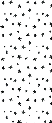 Store occultant fenêtre étoiles