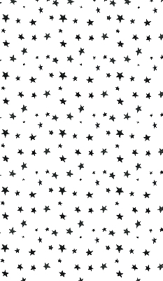 Store occultant fenêtre étoiles