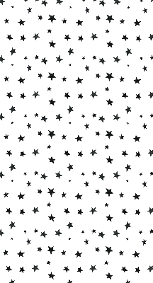 Store occultant fenêtre étoiles