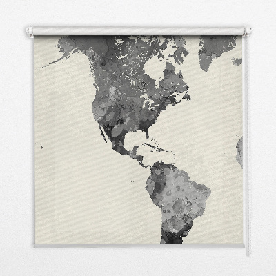Store occultant fenêtre continents noirs