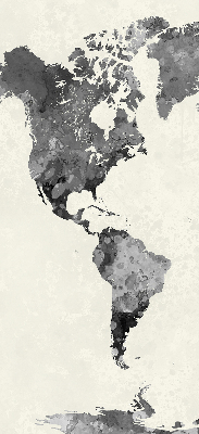 Store occultant fenêtre continents noirs