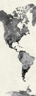 Store occultant fenêtre continents noirs