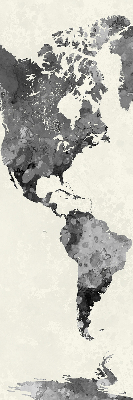 Store occultant fenêtre continents noirs