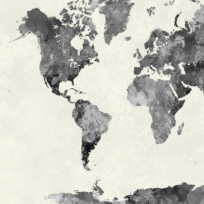 Store occultant fenêtre continents noirs