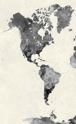 Store occultant fenêtre continents noirs