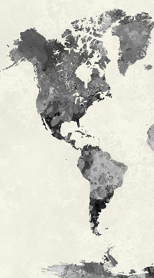 Store occultant fenêtre continents noirs