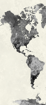 Store occultant fenêtre continents noirs