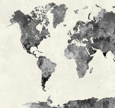 Store occultant fenêtre continents noirs
