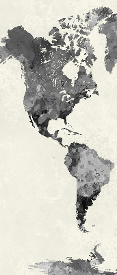 Store occultant fenêtre continents noirs