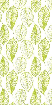 Store fenêtre intérieur avec feuilles de citron vert
