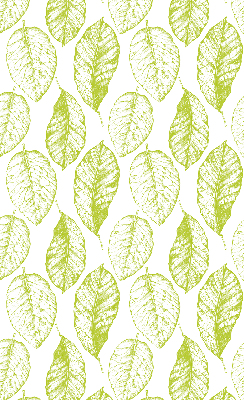 Store fenêtre intérieur avec feuilles de citron vert