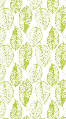 Store fenêtre intérieur avec feuilles de citron vert
