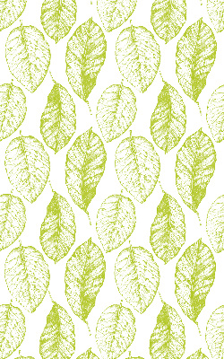 Store fenêtre intérieur avec feuilles de citron vert